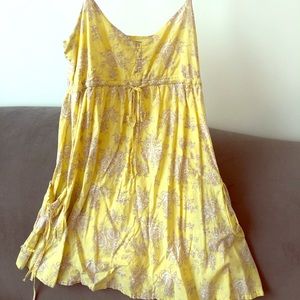 Crafted yellow sundress
